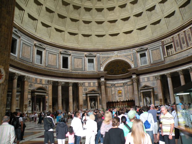  intérieur du Panthéon